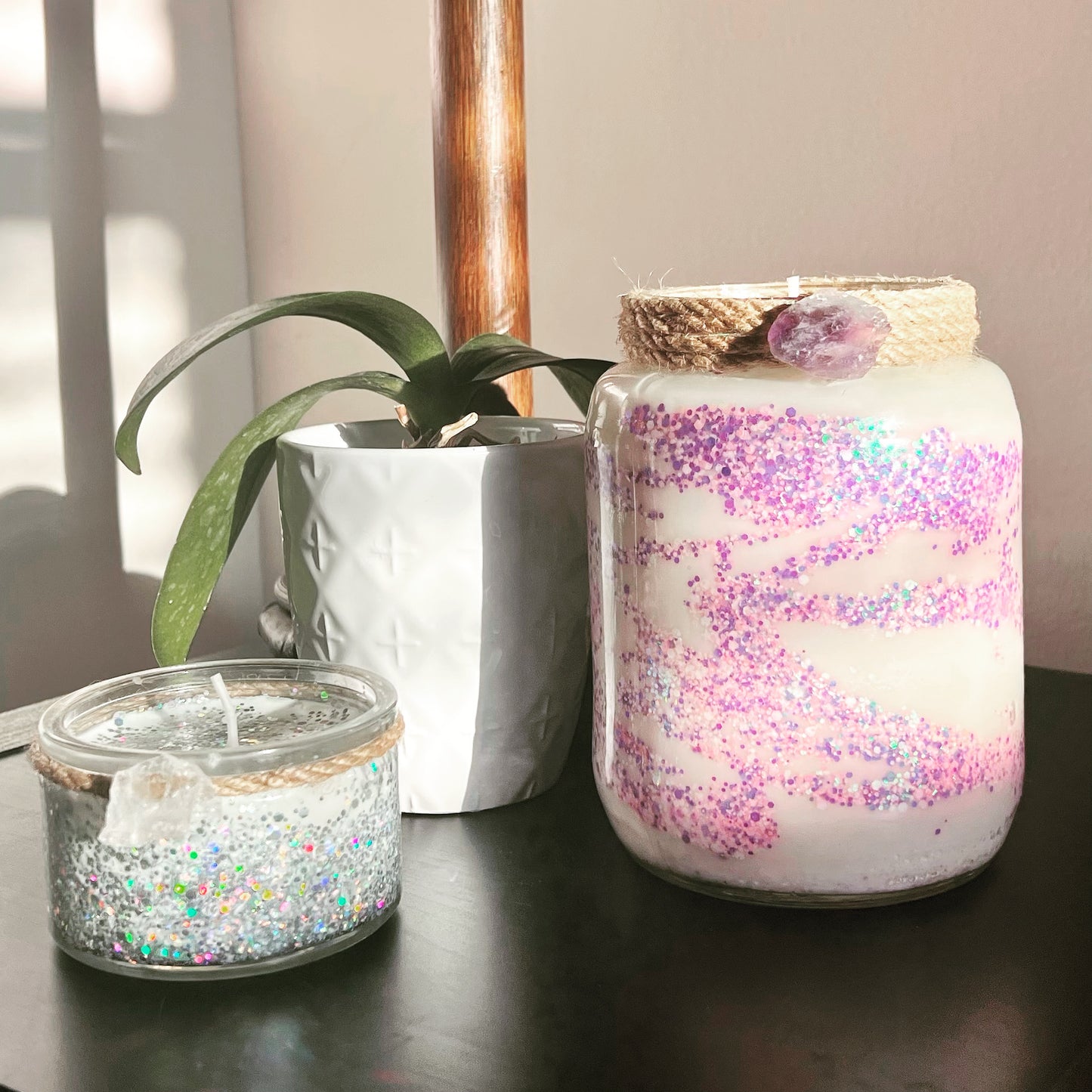 Glitter Candles