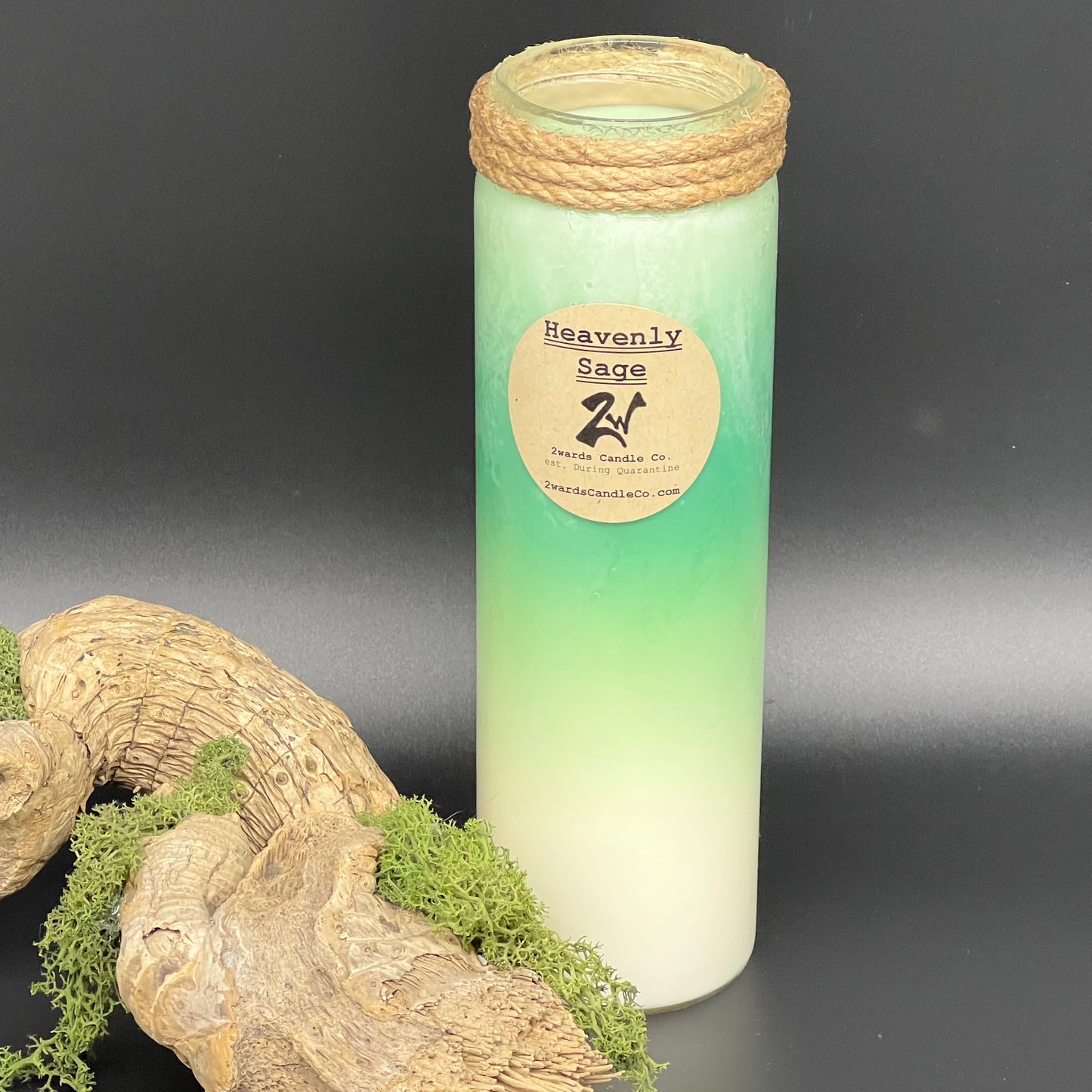 Tie Dye Prayer Candle