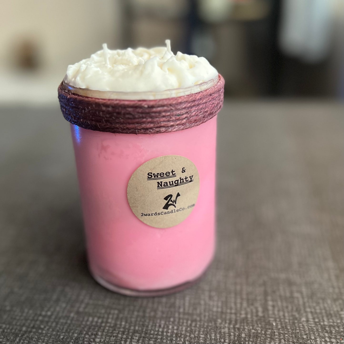 Sweet & Naughty Cupcake Candle